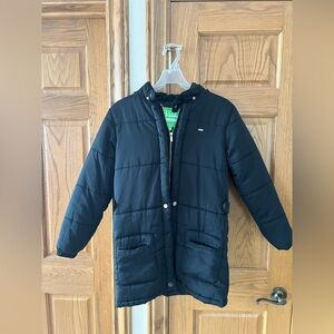 Kids Black Puffer Jacket Blizzard Size 14 Winter Coat